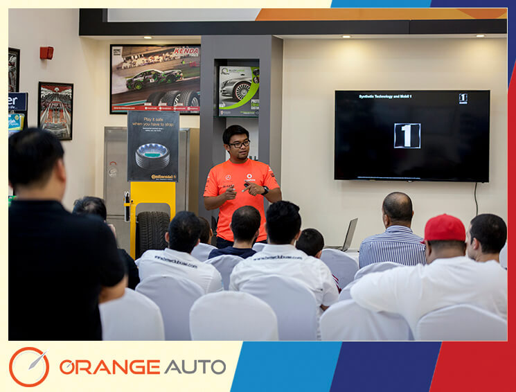 Continental tires presentation at Orange Auto center