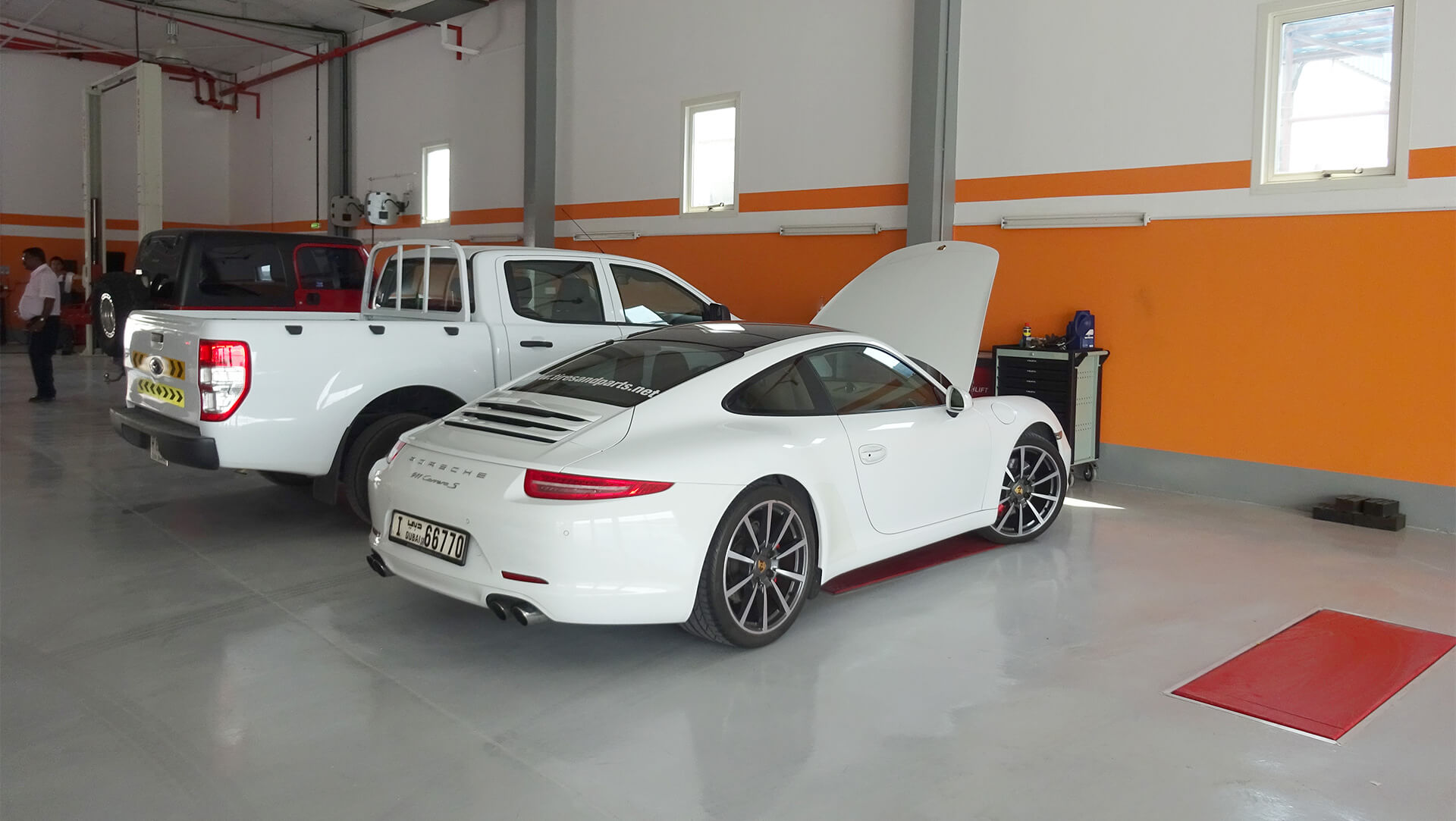 Porsche Cayenne at Orange Auto Dubai
