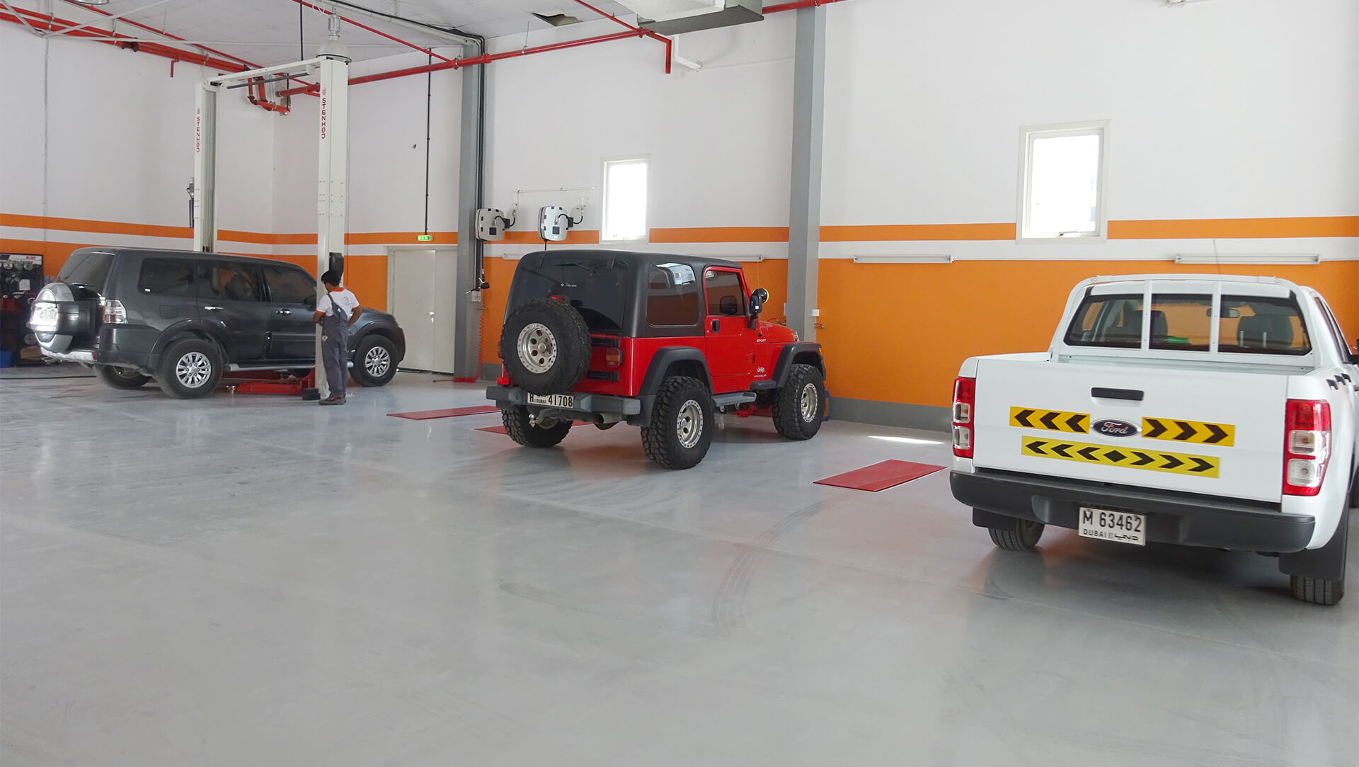 Ford at Orange Auto car garage services Dubai