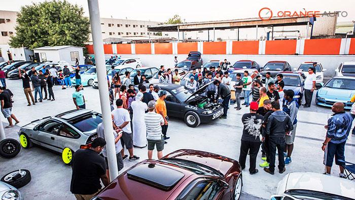 Honda Club Middle East Celebrates Outstanding Service at Orange Auto with Club Meet