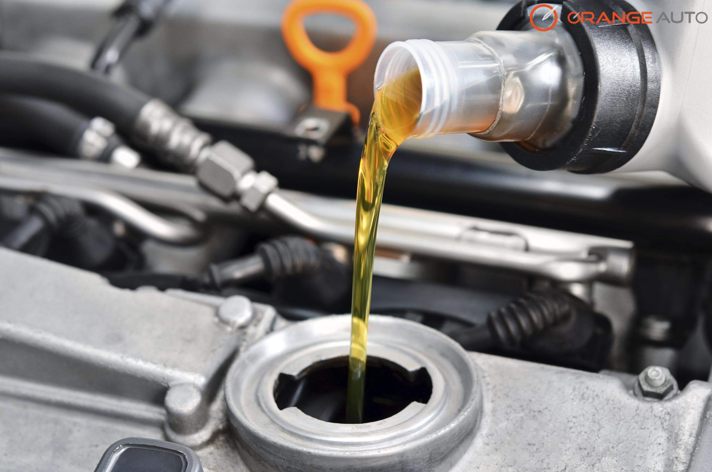 Changing car oil